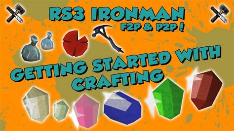 rs3 crafting training|rs3 ironman crafting training.